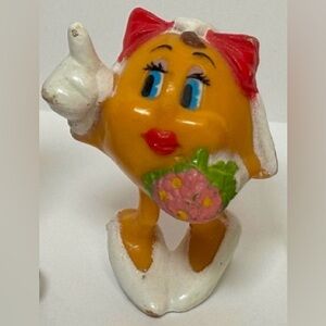 Vintage Mrs Pac-Man PVC Figurine